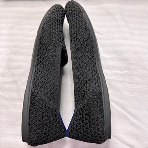 Rothy’s black honeycomb loafers women size 9